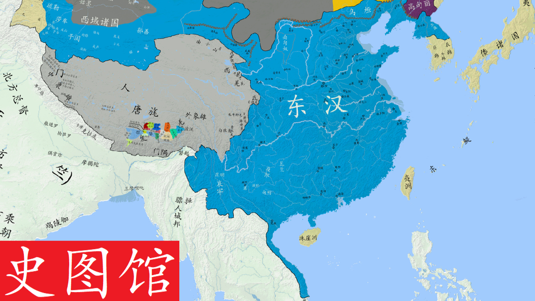 【史图馆】中国历代疆域变化新版18 明章之治